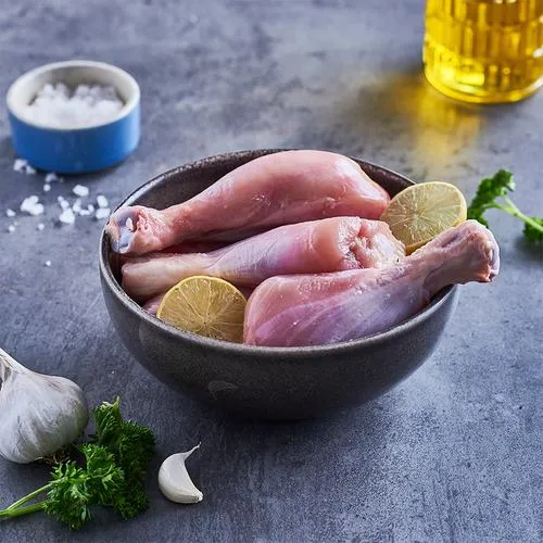 Chicken Drumstick - Without Skin, Antibiotic Residue Free, 8 To 14 pcs, 900 g