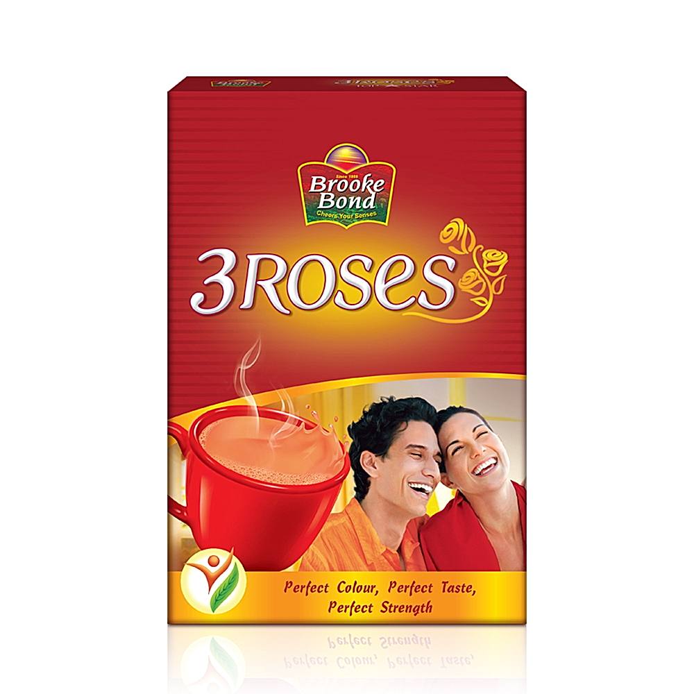 Brooke Bond 3 Roses Tea: 250 gms