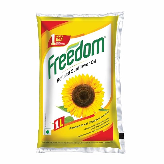 Freedom Refined Sunflower Oil, 1L