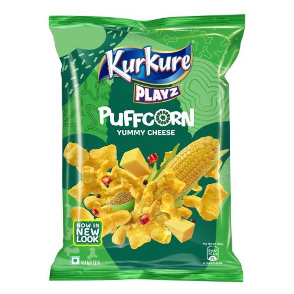 Kurkure Puffcorn Yummy Cheese: 52 g