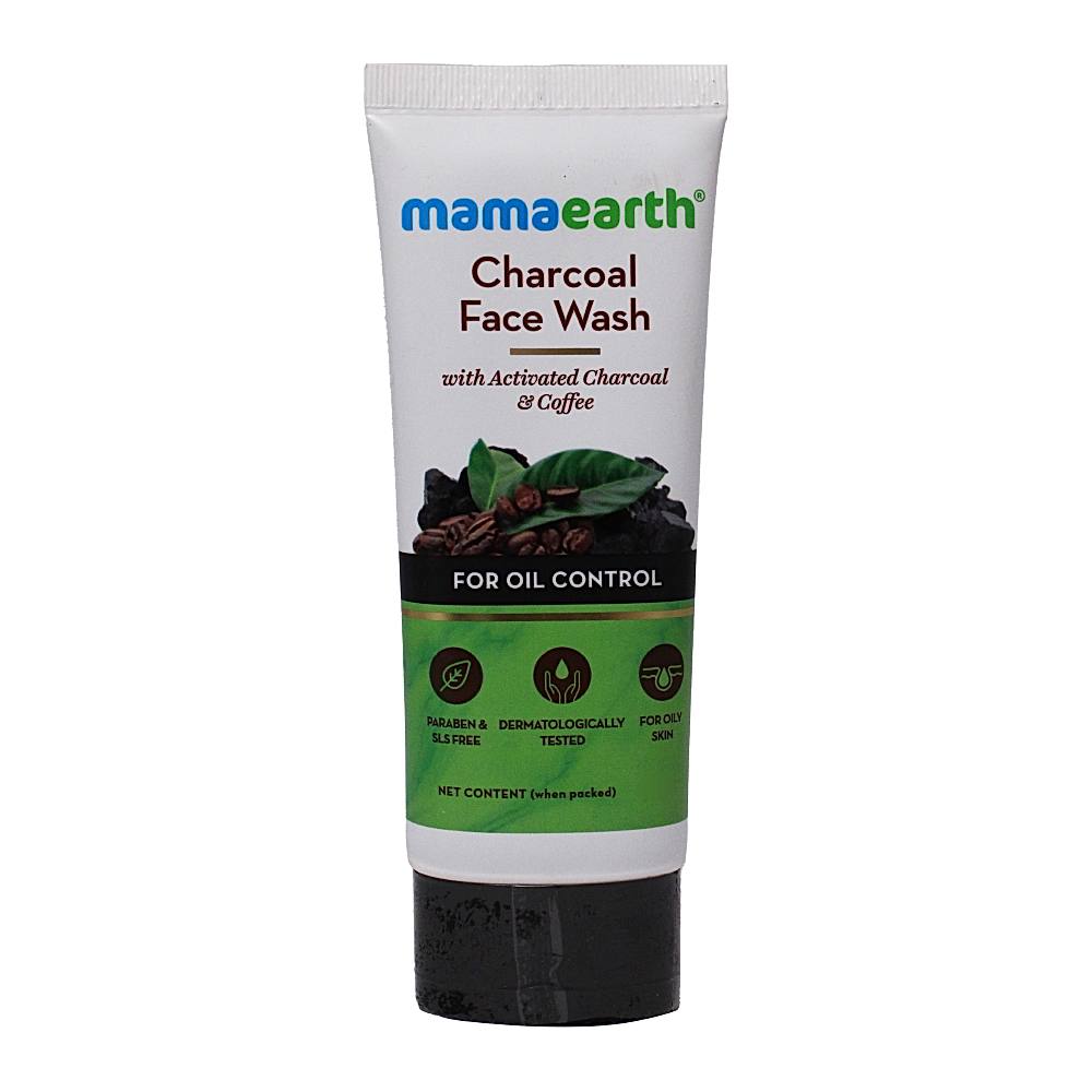 Mamaearth Charcoal Face Wash For Oil Control: 100 ml