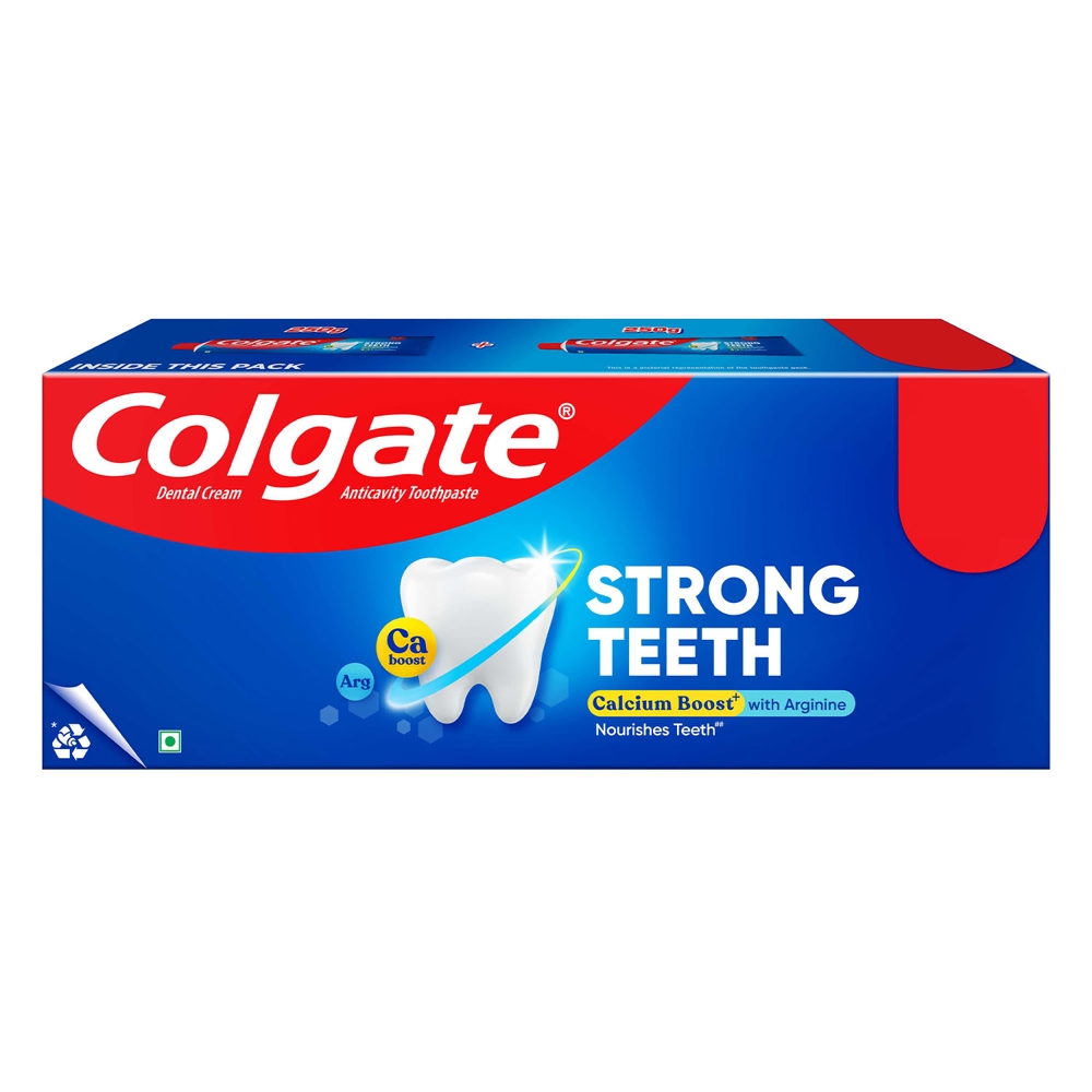 Colgate Dental Cream Strong Teeth Toothpaste: 500 gms