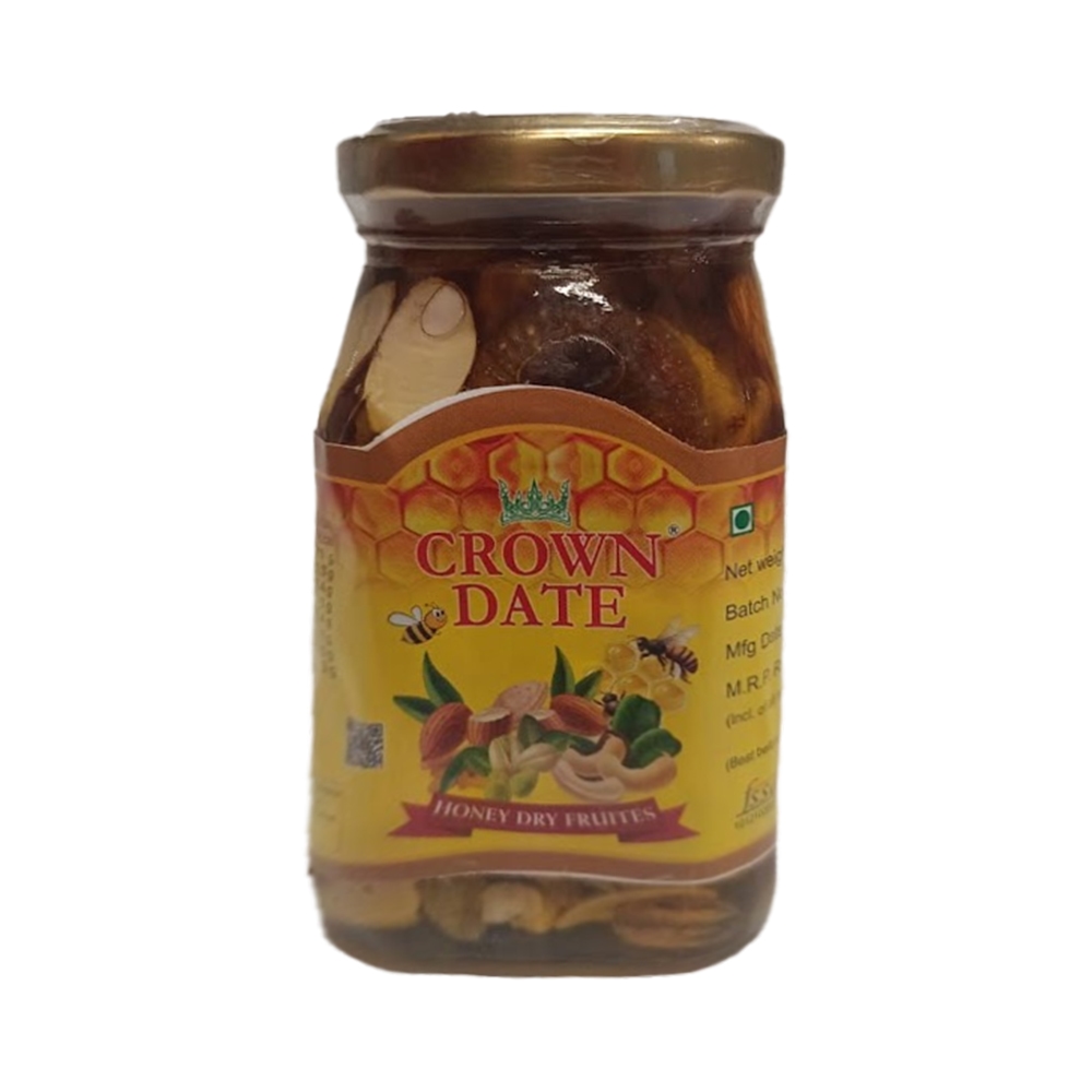 Crown Date Dry Fruit Honey: 500 gms