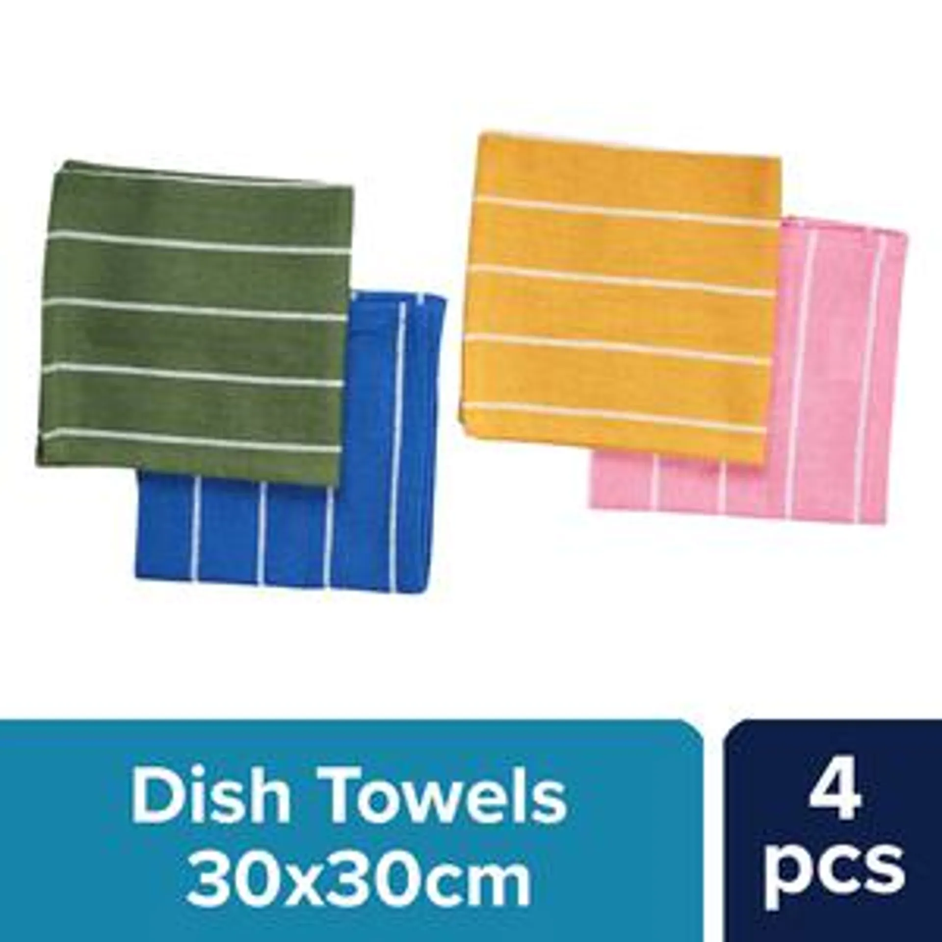 home Dish Towels - Loire, 30 x 30 cm, Small, 4 pcs