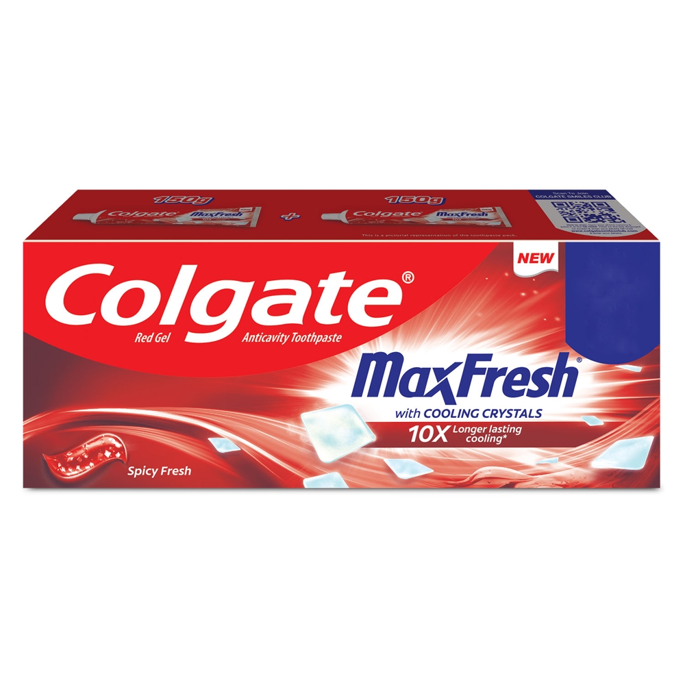 Colgate MaxFresh Spicy Fresh Toothpaste: 300 gms