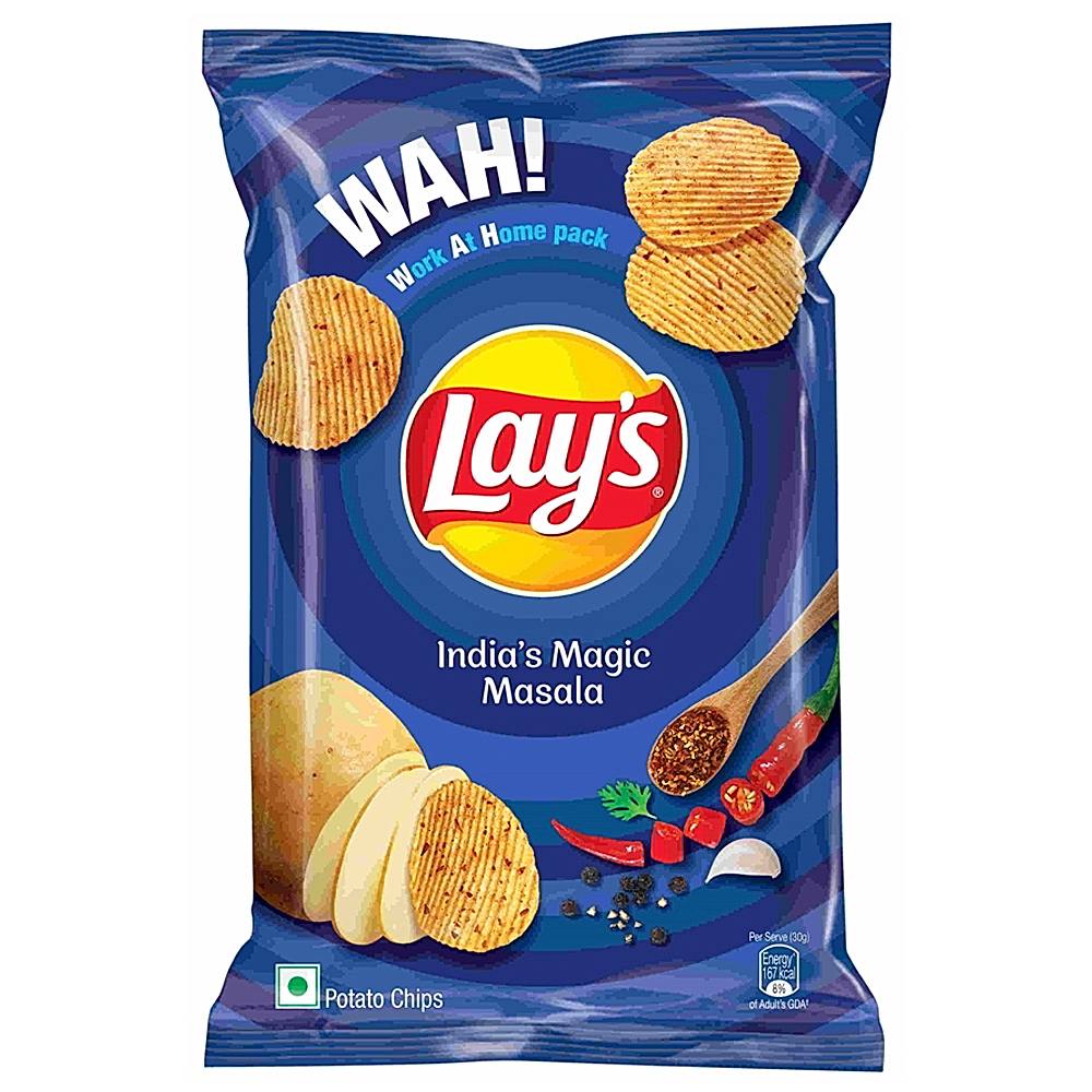 Lay's India's Magic Masala Potato Chips: 90 gms