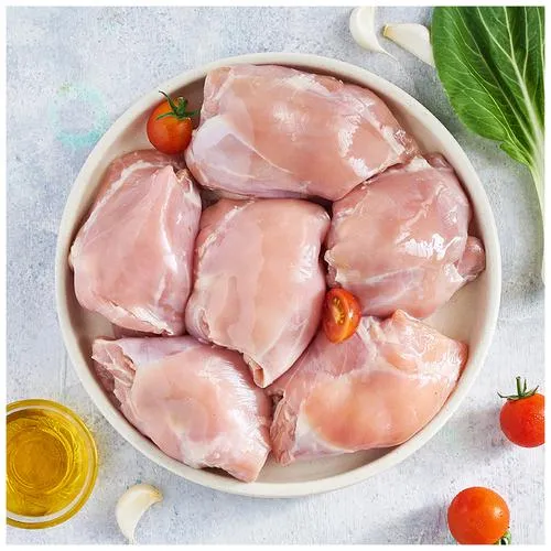 Chicken Thigh - Boneless Without Skin, Soft & Tender, 250 g