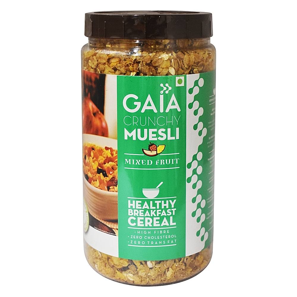 Gaia Crunchy Muesli Mixed Fruit: 1 kg