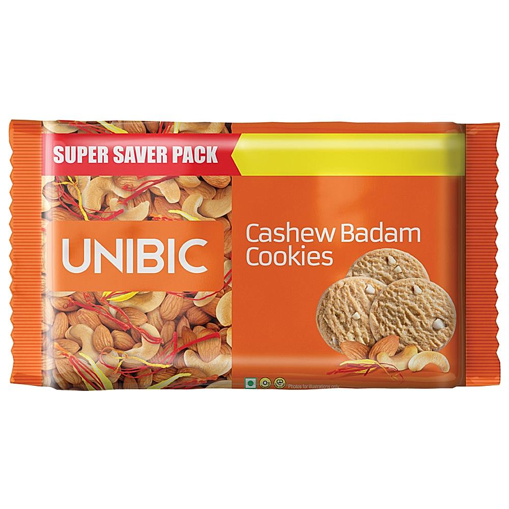 Unibic Cashew Badam Cookies: 500 gms