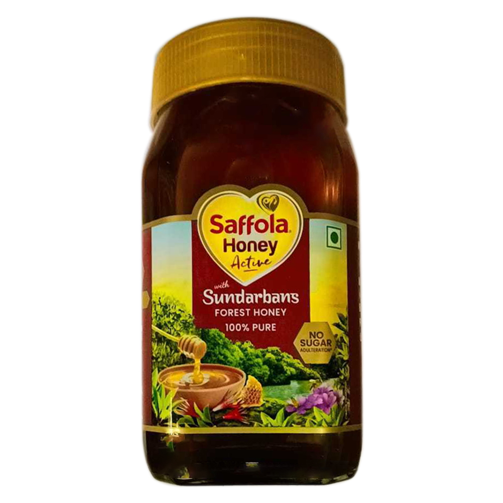 Saffola Honey Glass Jar: 1 kg