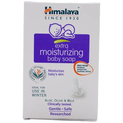 Himalaya Baby Baby Soap - Extra Moisturizing, 125 g Carton