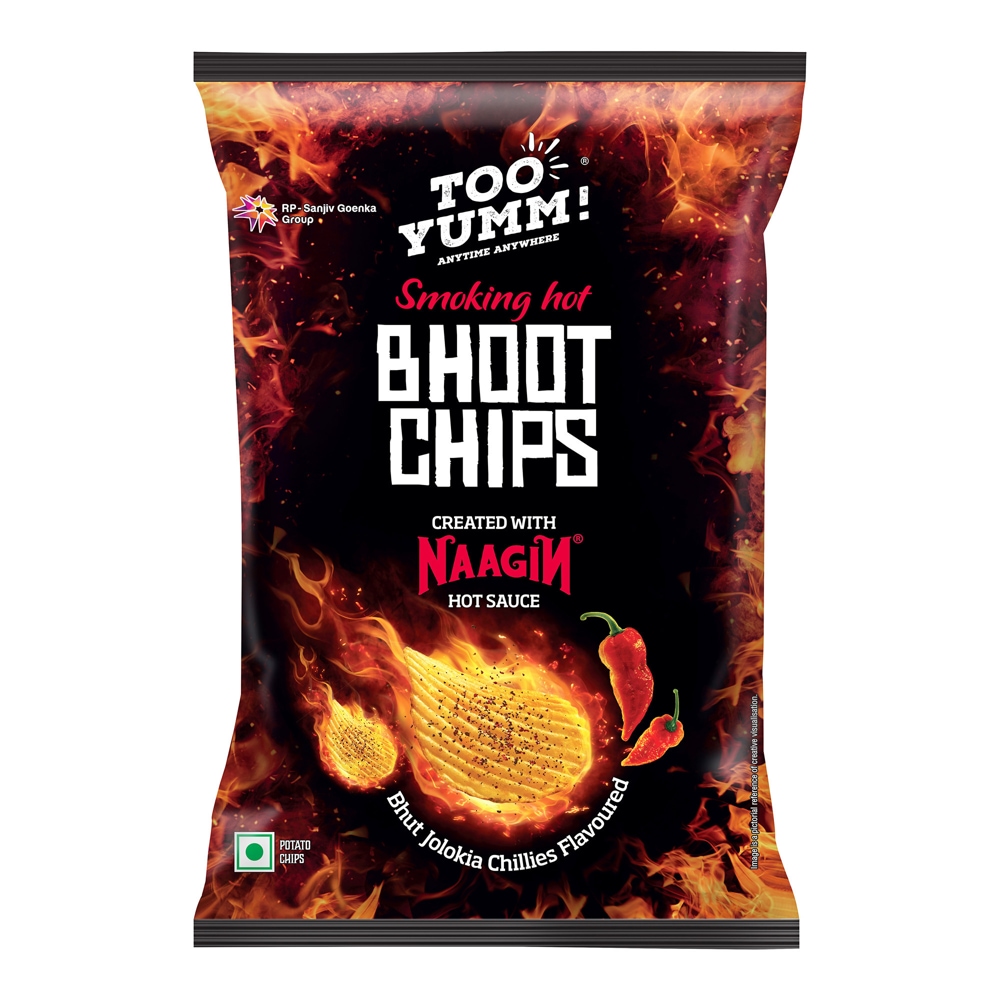 Too Yumm Smoking Hot Bhoot Chips: 90 gm