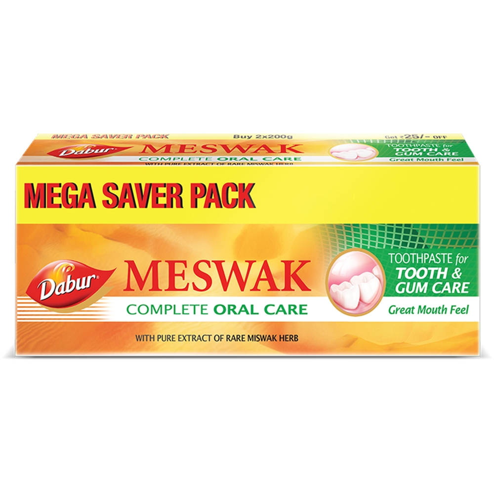 Dabur Meswak Toothpaste: 2 x 200 gms