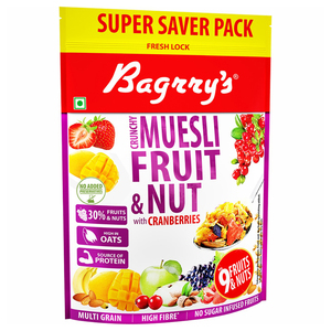 Bagrrys Fruit & Nut Cranberry Muesli 750 g