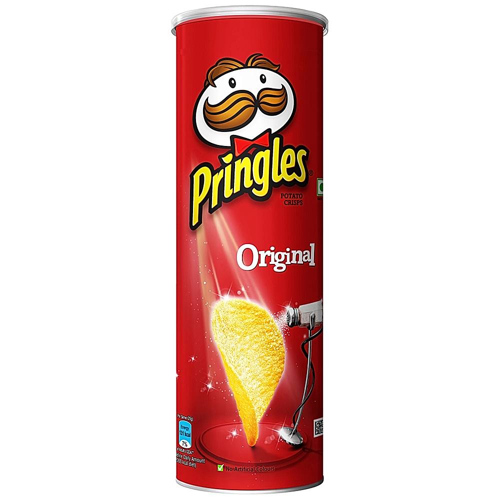 Pringles Potato Chips - Original: 107 gms