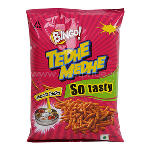 Bingo Tedhe Medhe Namkeen Masala Tadka, 100 g