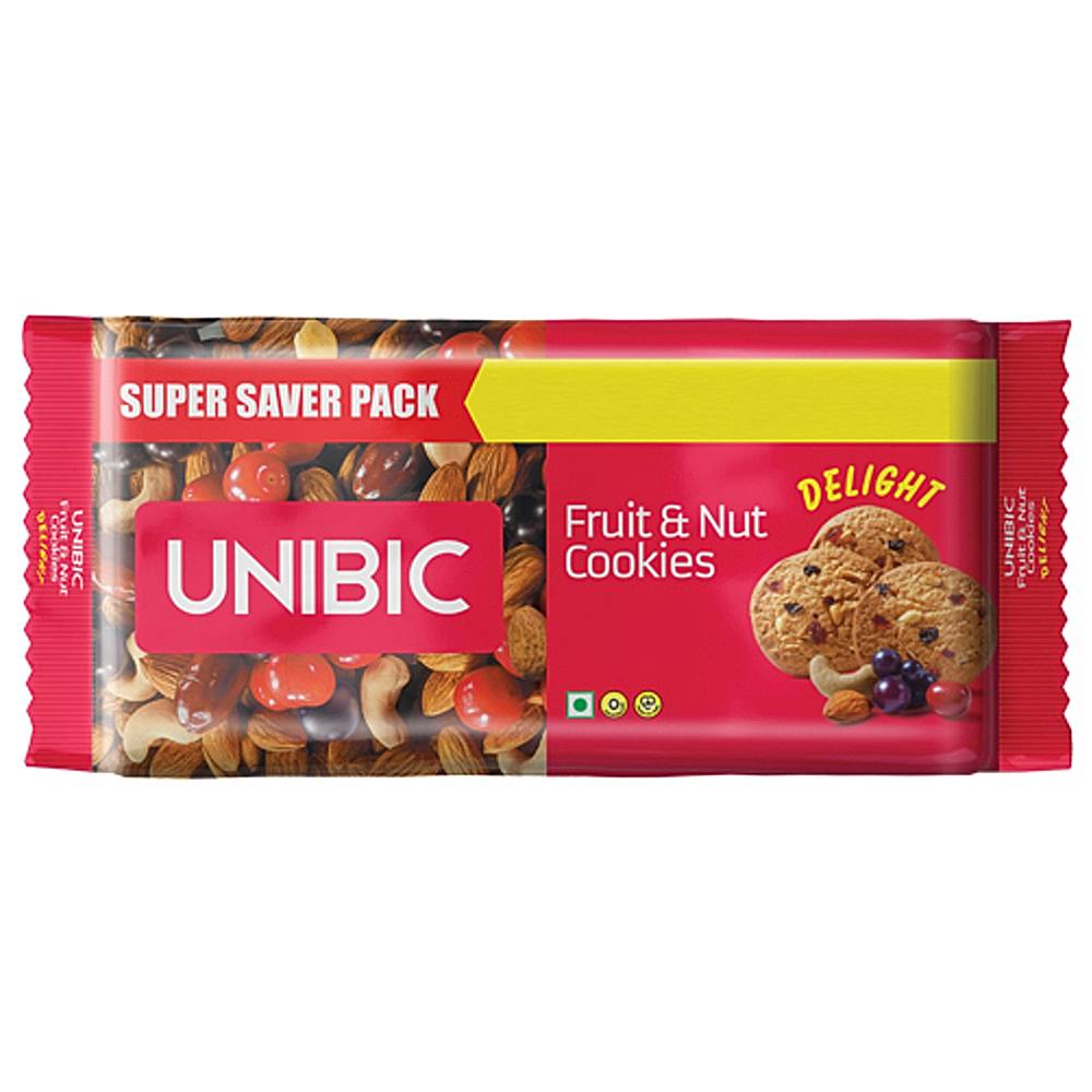 Unibic Fruit & Nut Cookies: 500 gms